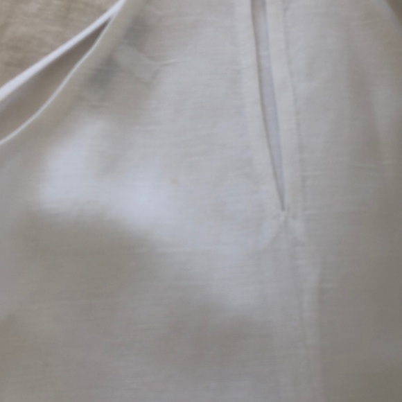 Milly white linen halter top, never worn. - Picture 3 of 4